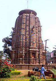 temple at bhubaneshwar, orissa